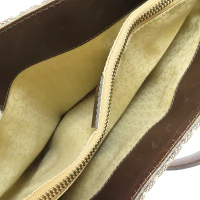 Pre-owned Celine Brown Canvas Tote Bag ()