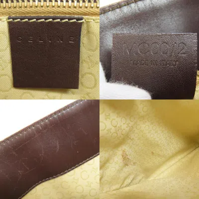 Pre-owned Celine Brown Canvas Tote Bag ()
