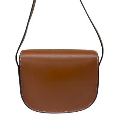 Pre-owned Celine Brown Leather Shoulder Bag ()
