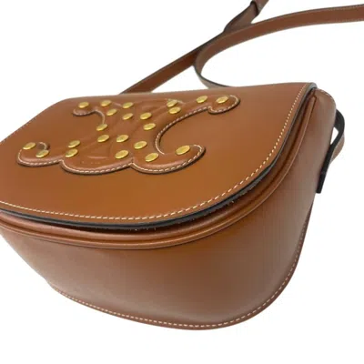 Pre-owned Celine Brown Leather Shoulder Bag ()