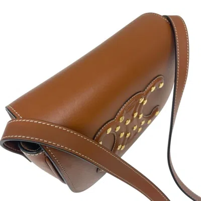 Pre-owned Celine Brown Leather Shoulder Bag ()