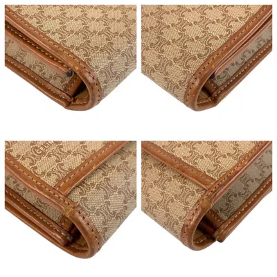 Pre-owned Celine Brown Pvc Leather Clutch Bag ()