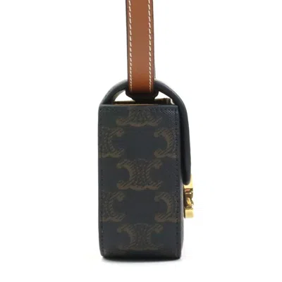 Pre-owned Celine Brown Pvc Leather Shoulder Bag ()