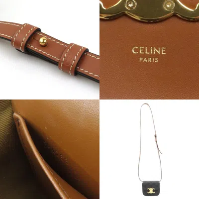 Pre-owned Celine Brown Pvc Leather Shoulder Bag ()