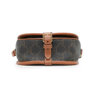 Pre-owned Celine Brown Pvc Leather Shoulder Bag ()