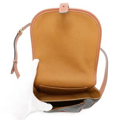 Pre-owned Celine Brown Pvc Leather Shoulder Bag ()