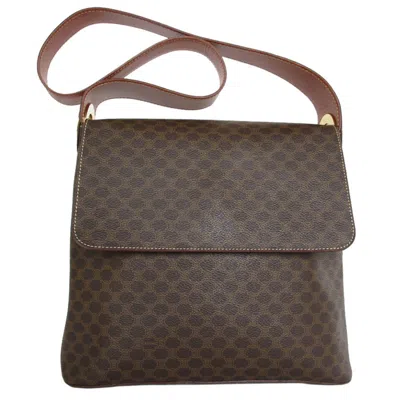 Pre-owned Celine Brown Pvc Leather Shoulder Bag ()