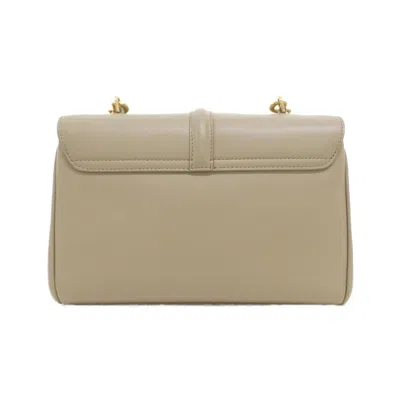 Pre-owned Celine Gold Leather Shoulder Bag ()