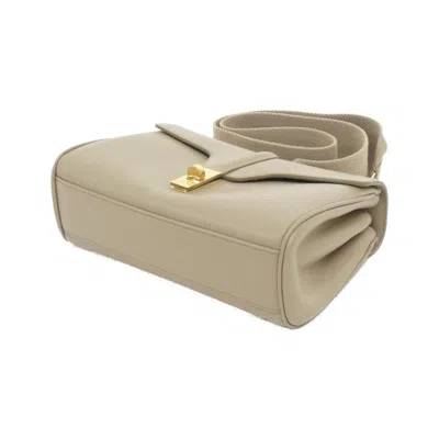 Pre-owned Celine Gold Leather Shoulder Bag ()