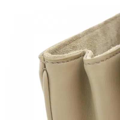 Pre-owned Celine Gold Leather Shoulder Bag ()