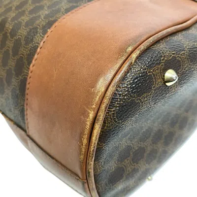 Pre-owned Celine Light Brown Leather Backpack ()