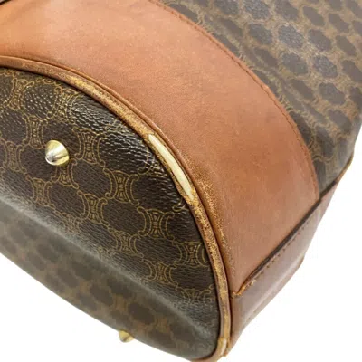 Pre-owned Celine Light Brown Leather Backpack ()