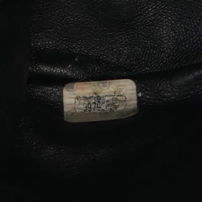 Pre-owned Chanel Black Leather Backpack ()