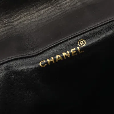 Pre-owned Chanel Black Leather Backpack ()