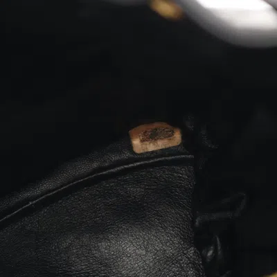 Pre-owned Chanel Black Leather Backpack ()