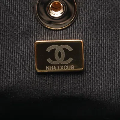 Pre-owned Chanel Black Leather Backpack ()