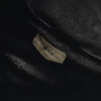 Pre-owned Chanel Black Leather Backpack ()