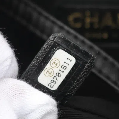 Pre-owned Chanel Black Leather Backpack ()