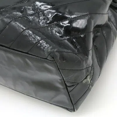 Pre-owned Chanel Black Leather Shoulder Bag Tote Bag ()