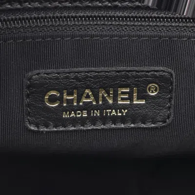 Pre-owned Chanel Black Leather Tote Bag ()