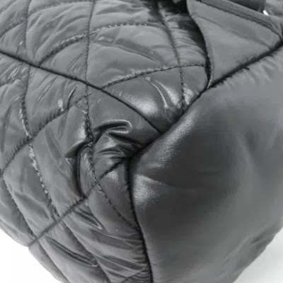 Pre-owned Chanel Black Nylon Backpack ()
