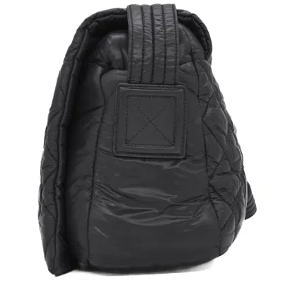 Pre-owned Chanel Black Nylon Shoulder Bag ()