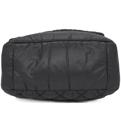 Pre-owned Chanel Black Nylon Shoulder Bag ()
