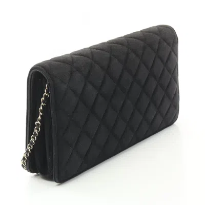 Pre-owned Chanel Black Suede Shoulder Bag ()
