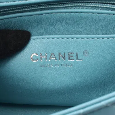 Pre-owned Chanel Blue Leather Shoulder Bag ()