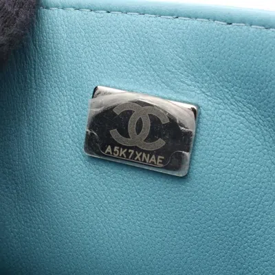 Pre-owned Chanel Blue Leather Shoulder Bag ()