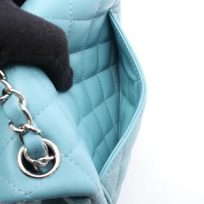 Pre-owned Chanel Blue Leather Shoulder Bag ()