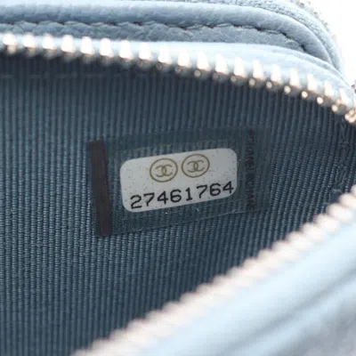 Pre-owned Chanel Blue Leather Shoulder Bag ()