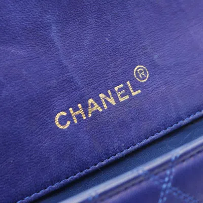 Pre-owned Chanel Blue Leather Shoulder Bag ()