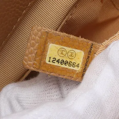 Pre-owned Chanel Brown Leather Tote Bag ()