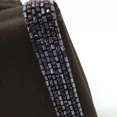 Pre-owned Chanel Brown Satin Shoulder Bag ()