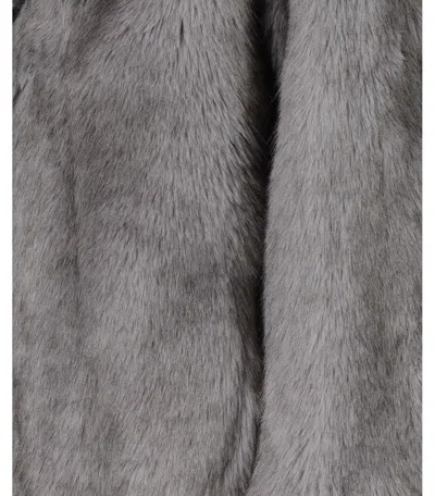 Stand Studio Valentina Pigeon Grey Jacket In Gray