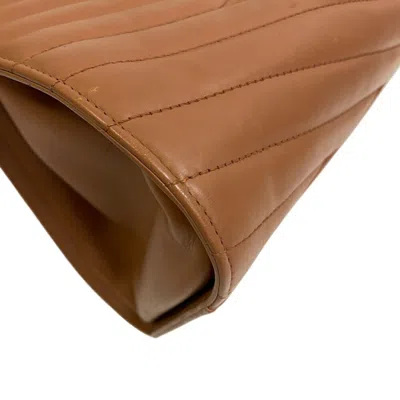 Pre-owned Chanel Gabriel Brown Leather Shoulder Bag ()