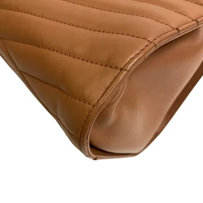 Pre-owned Chanel Gabriel Brown Leather Shoulder Bag ()