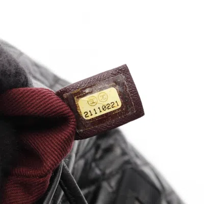 Pre-owned Chanel Matelasse Black Leather Backpack ()