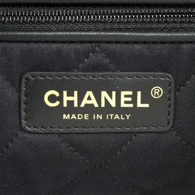 Pre-owned Chanel Matelasse Black Leather Backpack ()
