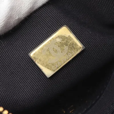 Pre-owned Chanel Navy Leather Shoulder Bag () In Blue