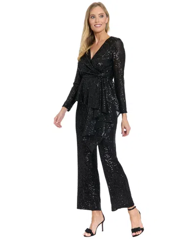 Muse Women's Textured Pull-on Pants In Multi