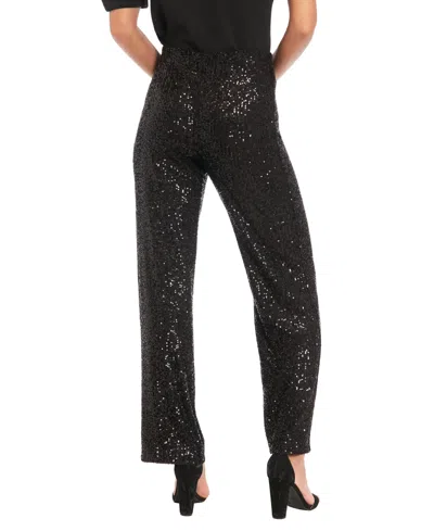 Muse Women's Textured Pull-on Pants In Multi