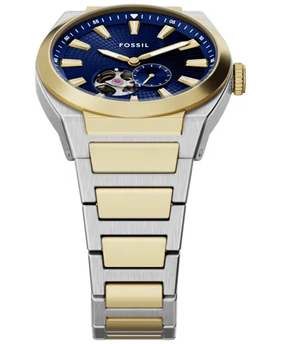 Fossil Everett 42mm Watch In Gold