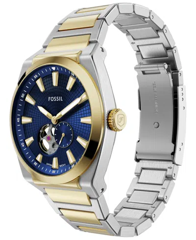 Fossil Everett 42mm Watch In Gold