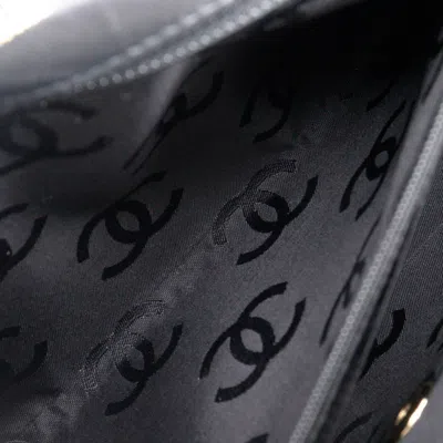 Pre-owned Chanel Wild Stitch Black Leather Shoulder Bag ()