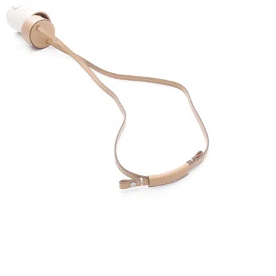 Pre-owned Dior Christian  Beige Brown Canvas Leather Pouch Shoulder Bag () In Multi