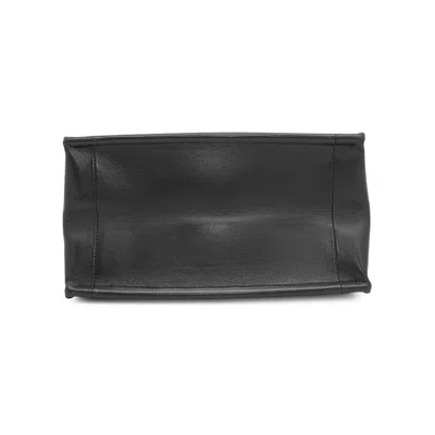 Pre-owned Dior Christian  Black Leather Tote Bag ()