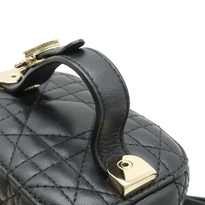 Pre-owned Dior Christian  Lady  Black Leather Shoulder Bag ()