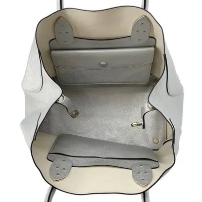 Pre-owned Dior Christian  Silver Leather Handbag Shoulder Bag ()